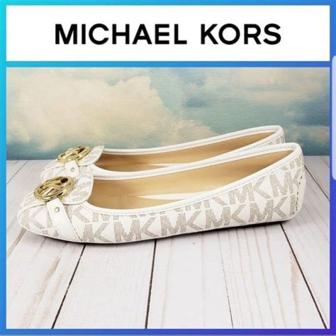 michael kors vanilla center|Michael Kors vanilla flats 8m.